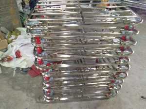 公司*新款田徑器材系列不銹鋼藍(lán)球推車