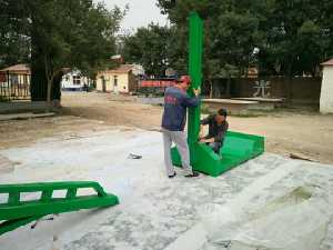 凹箱籃球架 移動(dòng)式戶(hù)外成人籃球架 ? 防液壓平箱球架