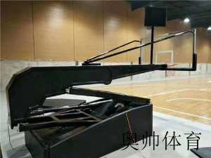 智能行走電動(dòng)液壓籃球架帶24秒計(jì)時(shí)器
